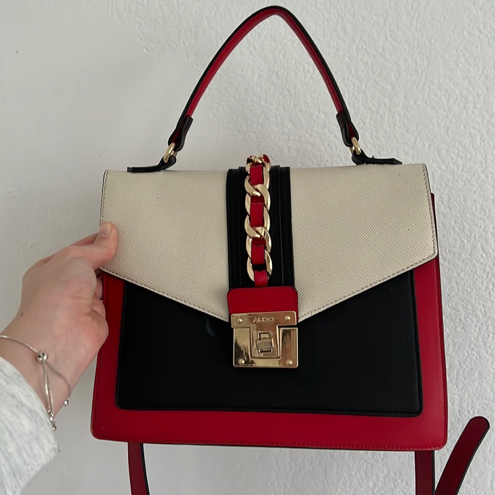 Red Aldo purse